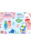 Animal Water Bottle for Kids, 480ml Kids Water Bottle for School, Tritan & PP Water Bottle for Kids - 3