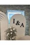 Black Plexy Letter Laser Cut 22 cm Size 3 mm Thickness Self Adhesive (Letter E) - 3
