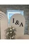 Black Plexy Letter Laser Cut 22 cm Size 3 mm Thickness Self Adhesive (F Letter) - 3