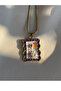 Art Painting Enamel Necklace Guaranteed Not to Tarnish Pinterest Model 45cm Billed - 2