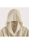 Little Basic Muslin Bathrobe Stone - 3