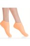 Yiwu 1 Pair Women's Bright Orange Silicone Socks for Dry Chapped Feet Orange - 8