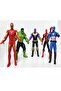 مجموعة Avnr مكونة من 5 ألعاب مضيئة - Spider، Man، Ironman Hulk 15 سم rnva 1034239 - 3