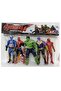 مجموعة Avnr مكونة من 5 ألعاب مضيئة - Spider، Man، Ironman Hulk 15 سم rnva 1034239 - 2