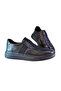 Men's Genuine Leather Sneakers Shoes with Rubber Band 25Wm0301 - 7