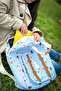 Lilac Flower Pattern Kindergarten Nursery Daily Use Children's Backpack Baby Bag - 4