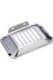 Stainless Steel Soap Dish Holder, Wall-Mounted, Chrome Finish - 3