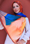 Abstract Pattern Silky Shawl