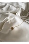 Gold Color Elegant Women's Necklace - Minimal Necklace - Trend Gold Necklace - Stainless Steel Clover Necklace
