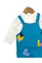 Baby Boy Printed, Salopet / Gardener Overalls and Underwear Set 6-9-12-18-24 Months R2095 - 4