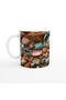 Natural Seashells Patterned Underwater Themed Mug - 2
