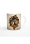 Wall Breaking Deer Printed Mug - 3