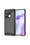 Protective case for OnePlus 10 Pro, carbon inserts, Black
