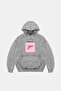 Girl Gang Oversize Unisex Washable White Hoodie