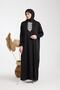 ONE-PIECE WOMEN'S PRAYER DRESS WITH HEADSCARF AND LACE - 6
