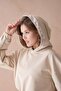 Striped Hooded Oversized Tracksuit Set with Elastic Waist - 5