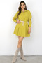 Long Sleeved Shirt Dress Cr101006