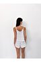 Blue Polka Dot Pajama Set with Adjustable Straps Shorts - 6