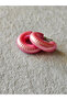 Pink Color Acrylic Hoop Earrings - 3