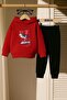 Shark Printed 3 Thread Children's Tracksuit Set