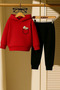 Cep Papatya Printed 3 Thread Children's Tracksuit Set