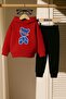Baby Printed 3 Thread Children's Tracksuit Set