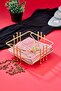 Butterfly Model Mirrored Napkin Holder Stainless Steel Luxury Napkin Box - 2