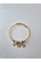 "Shamrock Figured Charm Women's Steel Bracelet – Gold" - 2