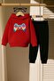Colorful Ps Sleeve Printed 3 Thread Children's Tracksuit Set
