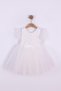 Ecru Butterfly Gipeli Girl's Dress