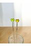 Ice Latte Stirring Spoon 21 cm Glass Heart Figured Latte Spoon - 3