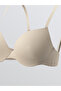 Pink Underwire Padded Plain T-Shirt Bra - 5