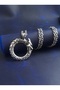 Self-Eating Snake Dragon Design Necklace Men's Necklace - 3
