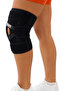 Adjustable Patella Supported Ligament Meniscus Cross Ligament Protection Knee Brace with Silicone for Sports Running - 3