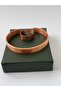 Unisex Adjustable 100% Pure Copper Bracelet Stylish Copper Ring Combination Handmade Bracelet Ring
