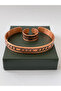 Unisex Adjustable 100% Pure Copper Bracelet Stylish Copper Ring Combination Handmade Bracelet Ring