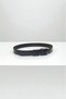 2408 - 3.5 cm Edge-Stitched 100% Genuine Leather Brown Men's Belt - 6