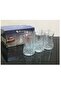 6 Pieces Timeless Tea Cups Crystal Cut Glass Cups Only Cups - 3