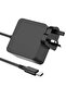 SMART SOURCE 65W / 45W Universal USB-C Laptop Charger, Type C Laptop Charger, Compatible with All New Laptop Models, Lenovo ThinkPad, Chromebook, Dell XPS, HP, Mobile Phones, iPads, Tablet USB C Adapt