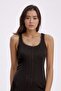 Women's 100% Cotton Jacquard Soft Fabric Thick Strap 2-Piece Undershirt Qi̇3K13Lk5E.2L - 3