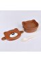 Bear Design Bento Lunch Box for Kids, 500ml, Leakproof & Spillproof, BPA-Free Food Grade PP w - 5