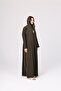 Soild Blazer Design Formal Abaya - 2