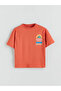 Lcw kids bicycle collar printed boy's t-shirt - 2