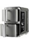 Double Stack XL Air Fryer, Vertical Double Box Air Fryer with 4 Cooking Levels, 2 Drawers and