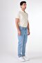 Men's Slim Fit Light Blue Jean - 3