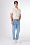 Men's Slim Fit Light Blue Jean - 2