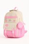 3-Piece Girls' School Bag with Korean Style Accessories & Primary School Backpack with Lunch and Pen Holder - 3