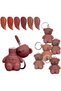 Cute Bear Key Chain Deer Lip Gloss