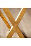 Gold Side Table for Living Room Furniture, 40cm Tempered Glass Top End Table, Sofa Tab - 5