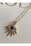 Eye Detail Stainless Steel Women's Necklace - 2